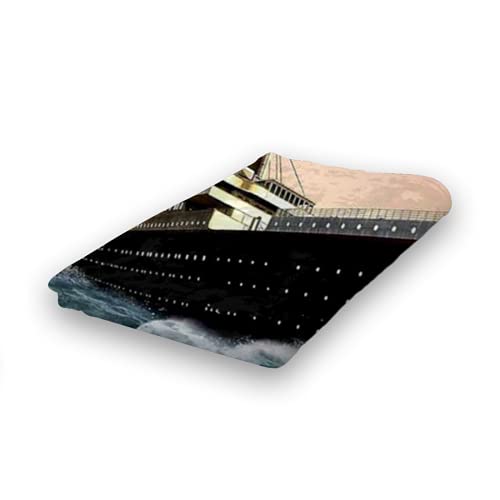 Jack Dawson & Rose Blanket Ultra-Soft Dicaprio On The Titanic Throw Blanket Home Decor Gift For Children/Adults 50In×40In #TOP4