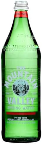Mountain Valley Water, Water Spring Glass, 33.8 Fl Oz