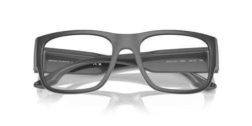 Image of Armani Exchange mens Ax3112u Universal Fit Square Prescription Eyewear Frames