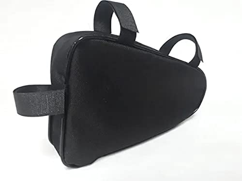 Bolsa Triangular De Quadro Para Bicicleta Preta