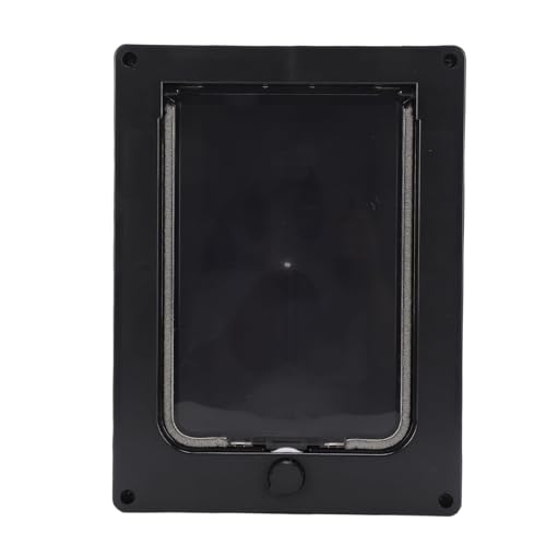 Yechiry Puerta para Gatos, Puerta con Solapa con Cierre Magnético, Abatible Transparente para Mascotas con Diseño Reforzado Resistente a la Intemperie de hasta 20 Libras, Ideal para Cerca, Ventana,