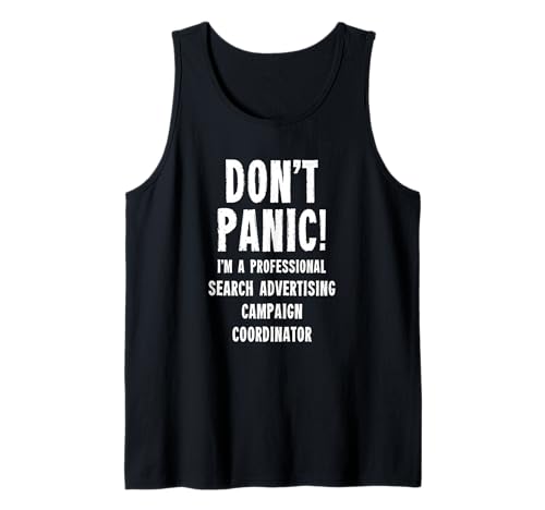 Coordinador de Campañas Publicitarias de Búsqueda Camiseta sin Mangas
