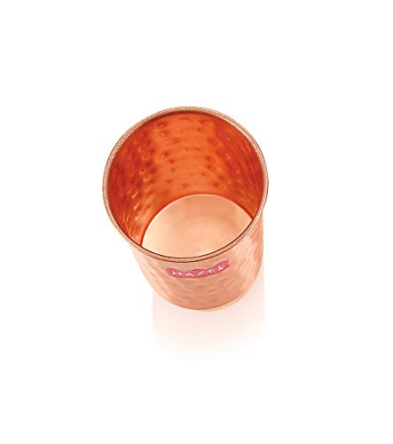 Set de 6 vasos cobre martillado 300 ml miniatura 5