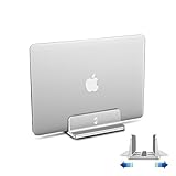 ノートパソコンスタンド パソコン ホルダー,Savman ノートPCスタンド 縦置き 収納 アルミ MacBook/iPad/laptop/タブレット適用 シルバー (Sliver)