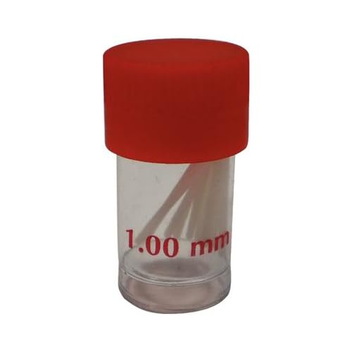 N18BA, FibreKor Glass Fiber & Resin Posts 1.00 mm 10/Pk, Dental Endodontic Post System, Durable and Esthetic Support