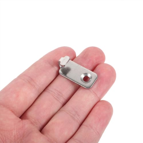 Ganchos de acero inoxidable POPETPOP con pack de 20 colgadores compactos para cuadros 5
