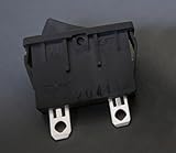 1PC High-Current 2-Pin 2-Position Rocker Switch (SPDT) – 10A 250V, Ultra-Thin Design for SMK JWG1162