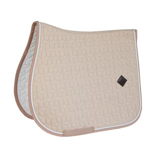 Kentucky - Satteldecke - Beige - Wolle - Springen - Größe Full