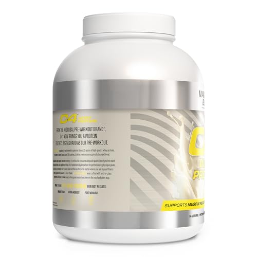 Image of Cellucor C4 Whey Protein Powder, Vanilla Bean - 25g Protein, 0g Added Sugar, 130 Calories Per Serving, Supports Muscle Recovery, 66 Servings, Premium Whey for Post-Workout