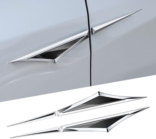 1 Pair Car Exterior Emblems Badge Sticker for Toyota Crown