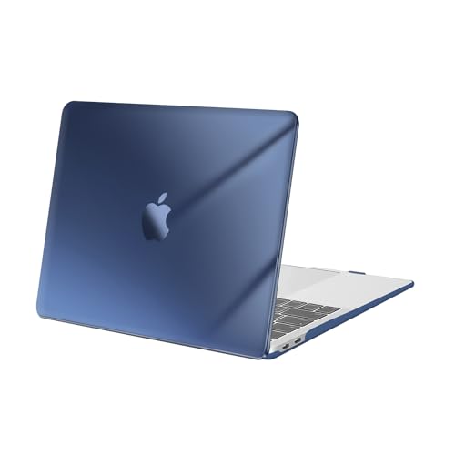 Image of MOSISO Compatible with MacBook Air 13 inch Case 2022 2021 2020 2019 2018 Release A2337 M1 A2179 A1932 Touch ID, Plastic Hard Shell Cover Compatible with MacBook Air 13.3 inch Case, Crystal Midnight