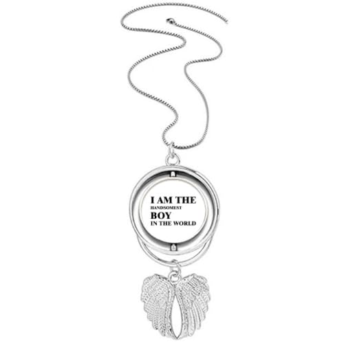 Collier ailes d'ange hypoallergénique pour garçon au cou sensible sans irritation