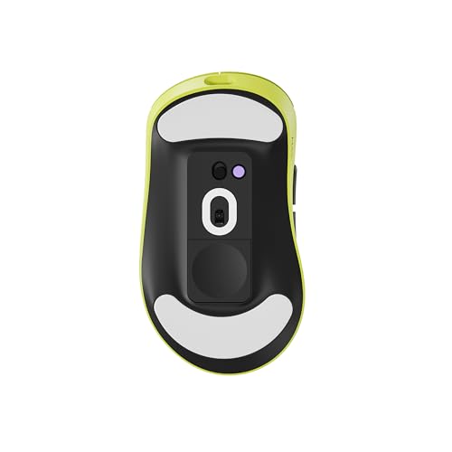 RAPOO ゲーミングマウス VT MAXシリーズ 2.4G ワイヤレス 長持ち高性能, 8KHzポーリングレート対応, 軽量 PAW3950Ultimateセンサー 【日本正規代理品】(VT3s MAX Yellow)