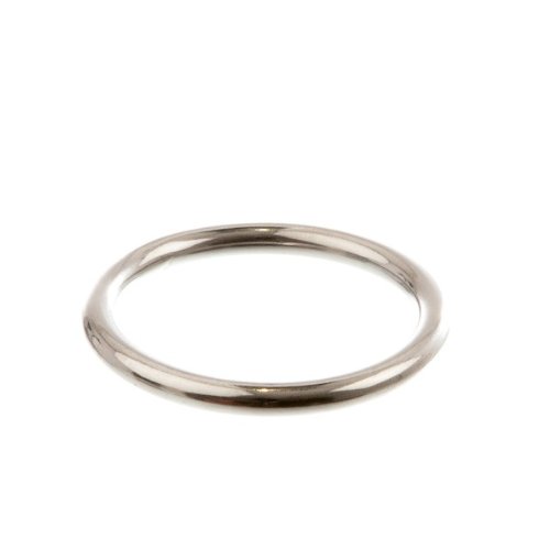 Marinox, Anneau en acier inoxydable | soudé et poli | V4A, Ø 45 mm x 6 mm