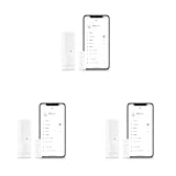 SwitchBot 開閉センサー スイッチボット Alexa セキュリティ - Google Home IFTTT イフト Siri LINE Clovaに対応 スマートホーム 遠隔対応 取付簡単 防犯対策 スマホで確認 アラート通知 磁気 ドアセンサー (× 3)