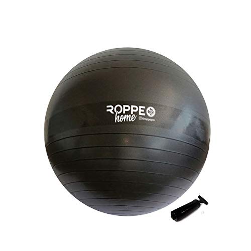 Bola Pilates Com Bomba 65cm Roppe