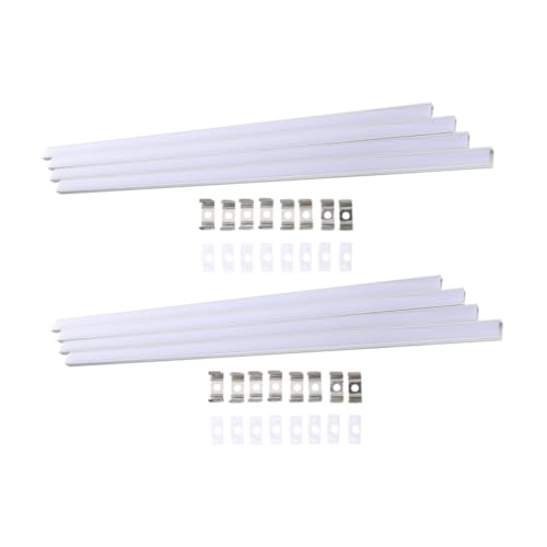 Canal LED forme de U IMIKEYA élimine les points lumineux boîtier rail