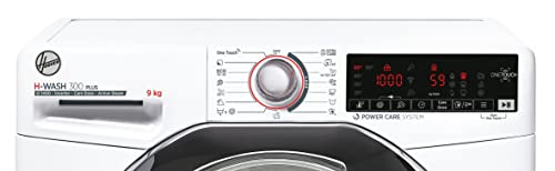 Hoover H3WSD49TAMCE/1-S H-WASH 300 Plus Lavatrice 9 Kg, 1400 Giri, Connettività Nfc, Carica Frontale, Libera Installazione, Bianco, Classe A - 3