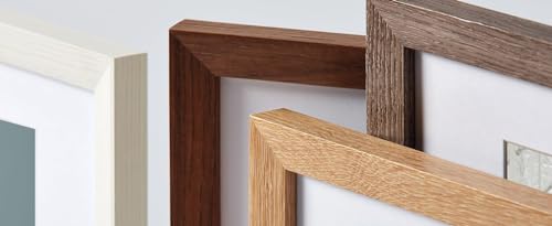 walther Design Picture Frame Light Oak 20 x 30 cm with PassepArtout, Fiorito Wooden Frame EF030E