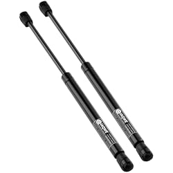 IAQWE C16-11028 12Inch 40Lbs/178N Gas Struts for Truck Cap | 12 Gas Shocks for Weather Guard Tool Box Truck Pickup Canopy, Replacement Parts for Leer A.R.E Snugtop, Rust-Proof, 2Pcs