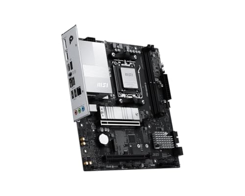 Image of MSI PRO B850M-G Motherboard, mATX - Supports AMD Ryzen 9000 /8000 / 7000 Processors, AM5 - DDR5 Memory Boost (8200+ MT /s OC), PCIe 5.0 x16, M.2 Gen5, 5G LAN