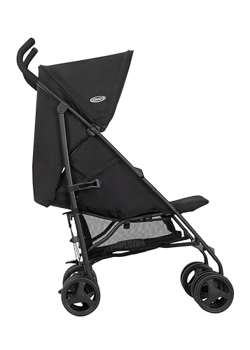 Graco - EZLite™ Silla de viaje ligera, desde el nacimiento hasta los 3 años aprox. (0-15 kg), color Midnight - imagen 5
