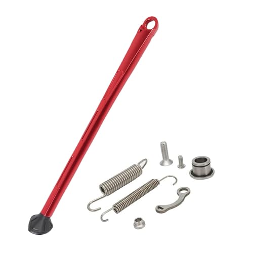 Béquille latérale de moto CNC rouge contre la casse du support gauche EXC XCW 150-530