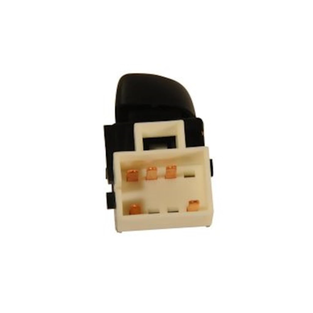KarParts360 for Chevy HHR 2006 07 08 09 10 2011 Door Lock Switch | Front | Black | 5 Male Pin Terminal | Square-Shaped Connector