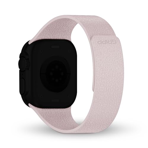 Image of GRIPP Pebble New Edition Premium Silicone Magnetic Watch Strap for 44mm /45mm /46mm /49mm, Watch Series 11 /10 /9 /8 /7 /6 /5 /4, SE 3 /2 /1, Ultra 3 /2 /1, Lightweight, Adjustable (Watch Not Included)