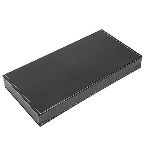 KYsongyiX 12 grilles lunettes de bijoux, lunettes de soleil di conteneur Sto cuir PU avec couvercle pour montre bracelet lunettes de soleil, bijoux Blaige pour la maison Tl