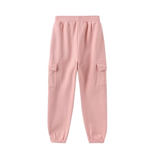 DINGDONG'S CLOSET Kid Boys Girls Pocket Active Pants Jogger Sweatpants2