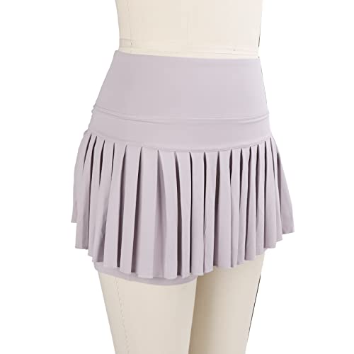 ZJchao Saia de tênis elegante verão respirável saias esportivas femininas para mulheres tênis corrid