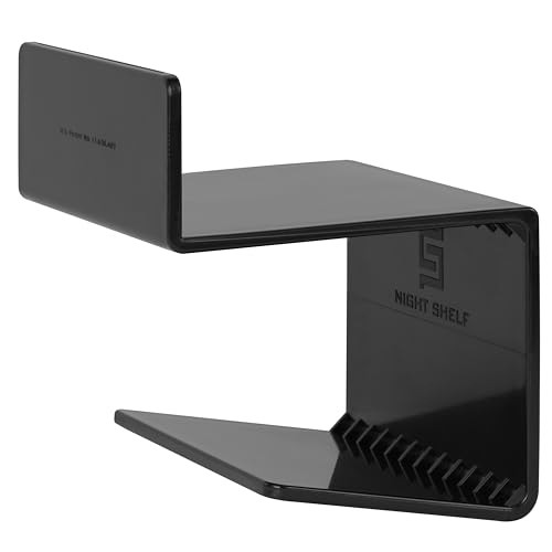 Utility Shelf - Concealed Under Bed Hidden Gun Shelf for Pepper Spray, Mace, Stun Gun, Taser or Flashlight - Ideal Concealed Gun Storage for Quick Access Self Defense Items