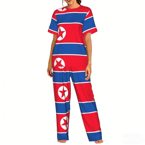 Pyjama doux imprimé drapeau coréen pour retrouver un sommeil paisible