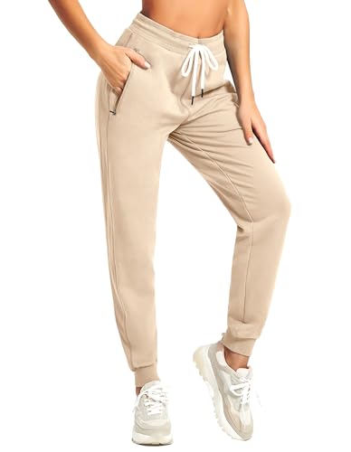 10 Best Cotton Joggers for Women That Blend Comfort and Style 2 PULI Women Cotton Jogger Sweatpants with Pocket