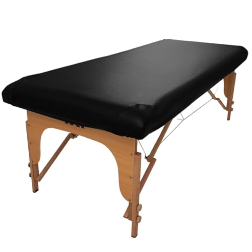 Housse table de massage en cuir PU imperméable avec sangle élastique - 2