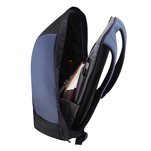 amazon basics Slope Laptop Bag/Office/College backpack for 15.6 inch laptop, Anti-Theft Design (23 L, Grey) - Image 4