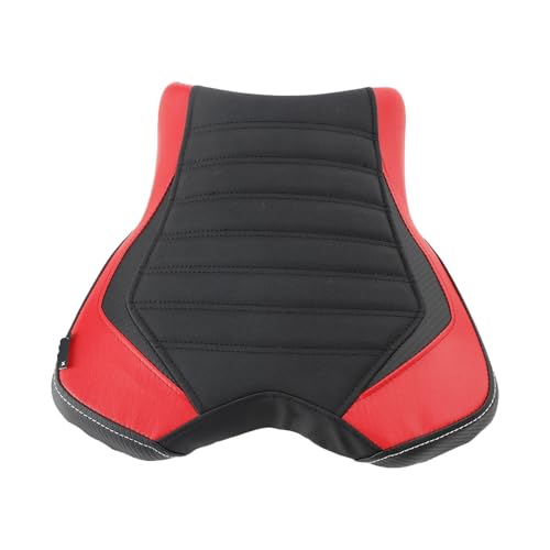 Siège de selle moto avant et arrière en cuir rouge premium pour YZF-R1 2015-2023