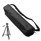 ADOFUN 三脚収納バッグ 三脚ケース 三脚キャリングケース 50cm 一脚収納 マイクスタンド 楽器 釣り竿 テントポール 望遠鏡 三脚バッグ アウトドアギア ストラップ付き 携帯便利 クスフォード素材 (50×10×10cm)