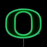 Saturday Neon Officially Licensed NCAA Oregon Ducks LED Neon Sign, 15' x 12.5' - Perfect for Fans and Alumni