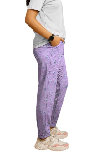 Image of TIRUPUR GUIDEFASHION Women's Cotton Printed Pyjama Black