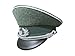 WW2 German Wehrmacht Heer Officer Visor Cap (58CM) Green