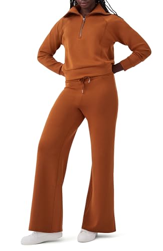 Spanx Women's Spanx AirEssentials Wide Leg Butterscotch 2X 30.5