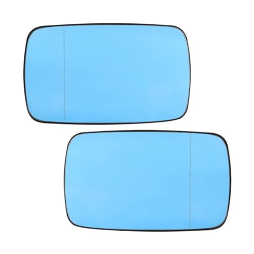 Vitre de rétroviseur chauffante bleue : finis les angles morts flous sur BMW E39 E46 1997-2005