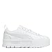 PUMA Womens Mayze Lace Up Platform Sneakers Shoes Casual - White - Size 9.5 M