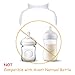 Replacement Bottle Handles Compatible with Avent Anti-Colic AirFree Vent Baby Bottles Series (White, 4 Pack)