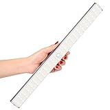 DIMMBAR & 3 FARBTEMPERATUR: Diese LED Schrankbeleuchtung verfügt über 144LED, man kann die Farbtemperatur 3000K bis 6000K (Warmweiß, Kaltweiß, Neutralweiß) und 3 stufe Helligkeiten (300LM-320LM) nach Anforderung durch den Schalter am Schrankleuchte einstellen