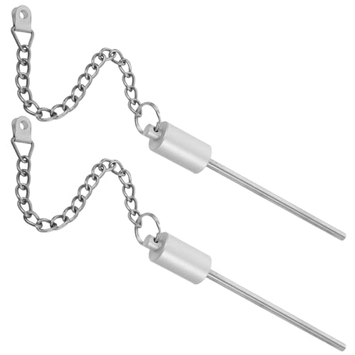 Cadena para parasol con pasador de acero inoxidable y bloqueo antiviento DOITOOL