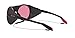 Oakley Mens OO9440 Clifden Round Sunglasses, Matte Black/Prizm Snow Torch Iridium, 54 mm