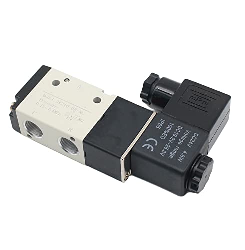 Électrovanne pneumatique 3V210-08 AC 220V vanne de commande d'air - 5
